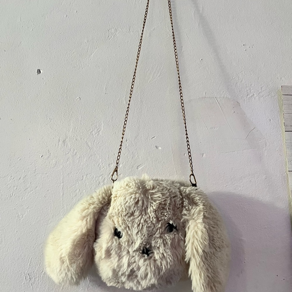 Cute soft girl bunny bag